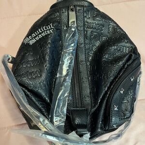 Beautiful Disaster Black Mini Bag